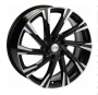 Легковой диск Khomen Wheels KHW1901 7,5x19 5x114,3 ET40 66,6 Black-FP