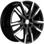 Легковой диск Khomen Wheels KHW1905 7,5x19 5x114,3 ET40 64,1 Black-FP