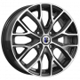 Легковой диск КиК Лилиом 6x16 4x100 ET37 60,1 Алмаз черный